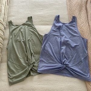 2 athleta explore tanks